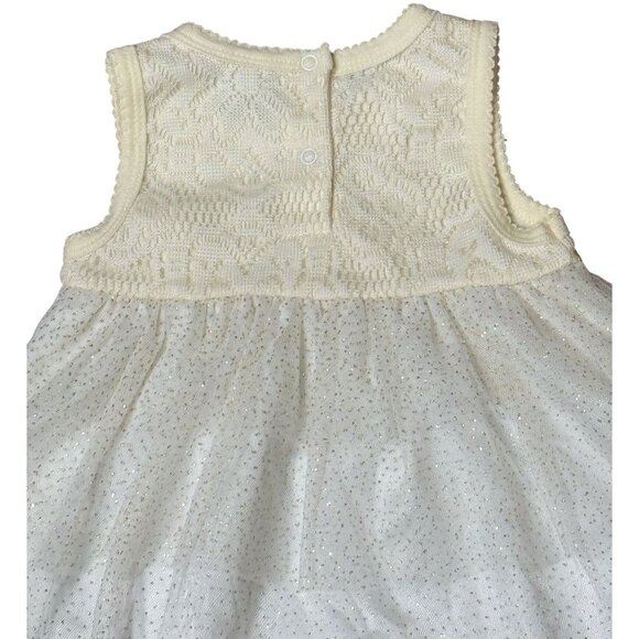NWOT Swiggles Size 2T American Princess Dress Girl Bow Gold Embellished Tulle - Picture 4 of 8